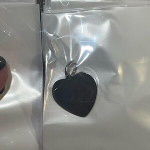 Plunder Silver Heart Pendant Necklace Charm